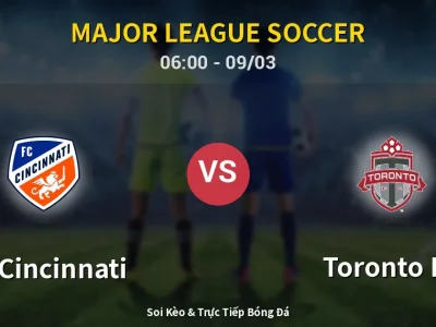 Kết Quả: FC Cincinnati 0-1 Toronto FC – Highlight & Bàn Thắng | Major League Soccer