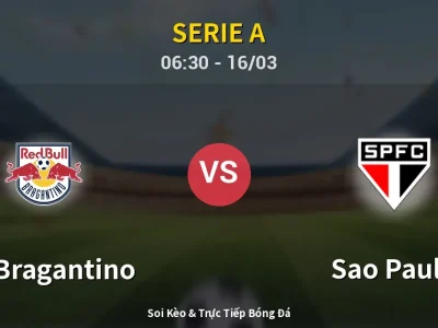 Soi Kèo RB Bragantino vs Sao Paulo – 06:30 16/03 | Nhận Định, Dự Đoán Tỷ Số
