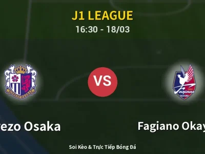 Kết Quả: Cerezo Osaka 1-2 Fagiano Okayama – Highlight & Bàn Thắng | J1 League