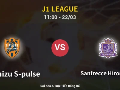 Kết Quả: Shimizu S-pulse 3-1 Sanfrecce Hiroshima – Highlight & Bàn Thắng | J1 League