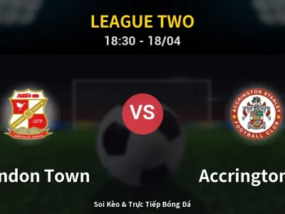 Soi Kèo Swindon Town vs Accrington ST – 18:30 18/04 | Nhận Định, Dự Đoán Tỷ Số