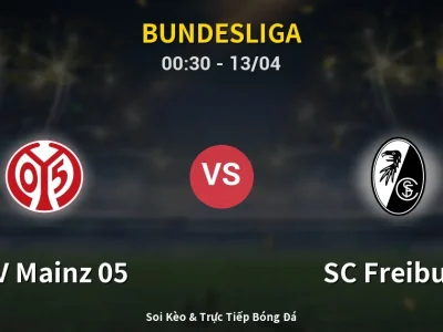 Kết Quả: FSV Mainz 05 0-1 SC Freiburg – Highlight & Bàn Thắng | Bundesliga