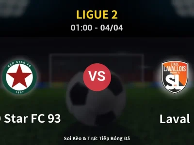 Kết Quả: RED Star FC 93 0-0 Laval – Highlight & Bàn Thắng | Ligue 2