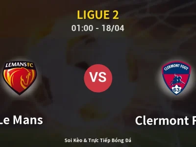 Kết Quả: Le Mans 1-0 Clermont Foot – Highlight & Bàn Thắng | Ligue 2