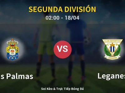 Kết Quả: Las Palmas 2-0 Leganes – Highlight & Bàn Thắng | Segunda División