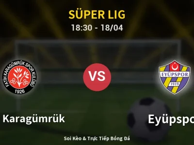 Soi Kèo Fatih Karagümrük vs Eyüpspor – 18:30 18/04 | Nhận Định, Dự Đoán Tỷ Số