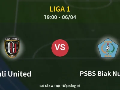 Soi Kèo Bali United vs PSBS Biak Numfor – 19:00 06/04 | Nhận Định, Dự Đoán Tỷ Số