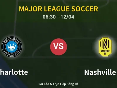 Kết Quả: Charlotte 1-2 Nashville SC – Highlight & Bàn Thắng | Major League Soccer