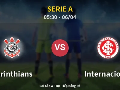 Kết Quả: Corinthians 0-1 Internacional – Highlight & Bàn Thắng | Serie A
