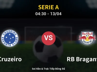Kết Quả: Cruzeiro 2-1 RB Bragantino – Highlight & Bàn Thắng | Serie A
