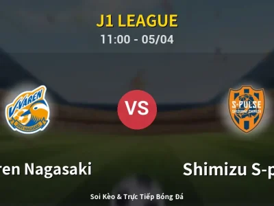 Kết Quả: V-varen Nagasaki 0-3 Shimizu S-pulse – Highlight & Bàn Thắng | J1 League
