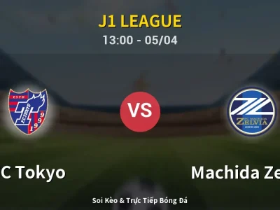 🔴 Trực Tiếp: FC Tokyo 0-0 Machida Zelvia – Link Xem J1 League (Full HD)