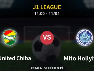 Soi Kèo JEF United Chiba vs Mito Hollyhock – 11:00 11/04 | Nhận Định, Dự Đoán Tỷ Số