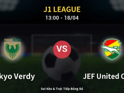 Kết Quả: Tokyo Verdy 1-0 JEF United Chiba – Highlight & Bàn Thắng | J1 League