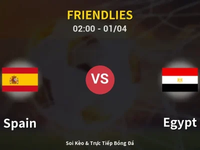 Kết Quả: Spain 0-0 Egypt – Highlight & Bàn Thắng | Friendlies