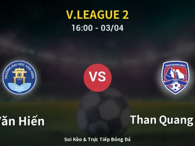 Kết Quả: Văn Hiến 1-1 Than Quang Ninh – Highlight & Bàn Thắng | V.League 2