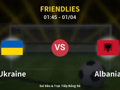 Kết Quả: Ukraine 1-0 Albania – Highlight & Bàn Thắng | Friendlies