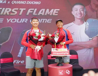 Quang Dương: Từ 'thần đồng' tennis trở thành triệu phú pickleball ở tuổi 20, thu nhập khủng nhờ bộ sưu tập mới 1