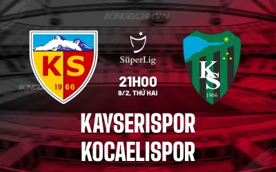 Kayserispor vs Kocaelispor: Cuộc đối đầu của những kẻ khát chiến thắng - Dự đoán bất ngờ từ chuyên gia Socolive 1