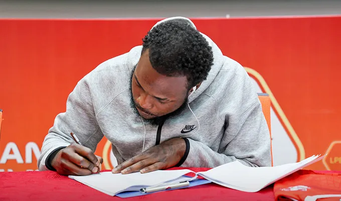 Ronaldo Fletchet được kỳ vọng là mảnh ghép chất lượng của CLB Hải Phòng - Ảnh: HPFC 