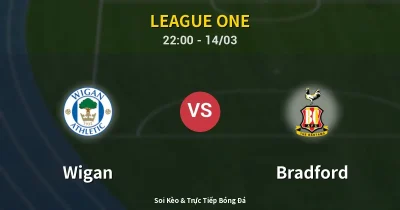 Wigan vs Bradford 14/03