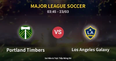 Portland Timbers vs Los Angeles Galaxy 23/03
