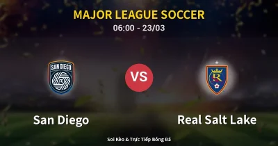San Diego vs Real Salt Lake 23/03