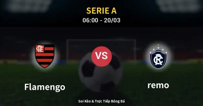Flamengo vs remo 20/03