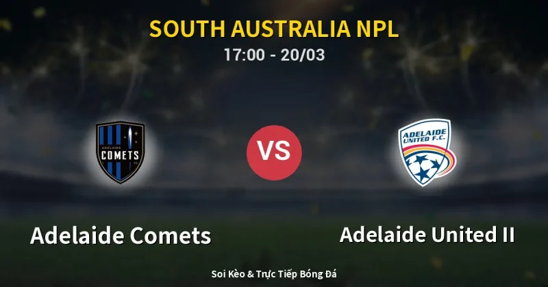 Adelaide Comets vs Adelaide United II 20/03