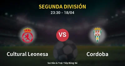 Cultural Leonesa vs Cordoba 18/04